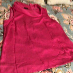 Talbots Hot Pink Blouse Size 12P